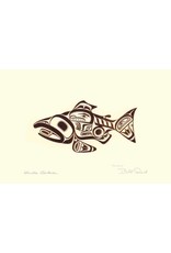 Haida Salmon par Bill Reid Encadré 7440