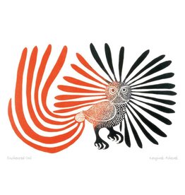 Enchanted Owl par Kenojuak Ashevak Encadrée