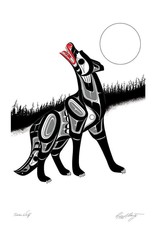 Timber Wolf par Richard Shorty Encadrée