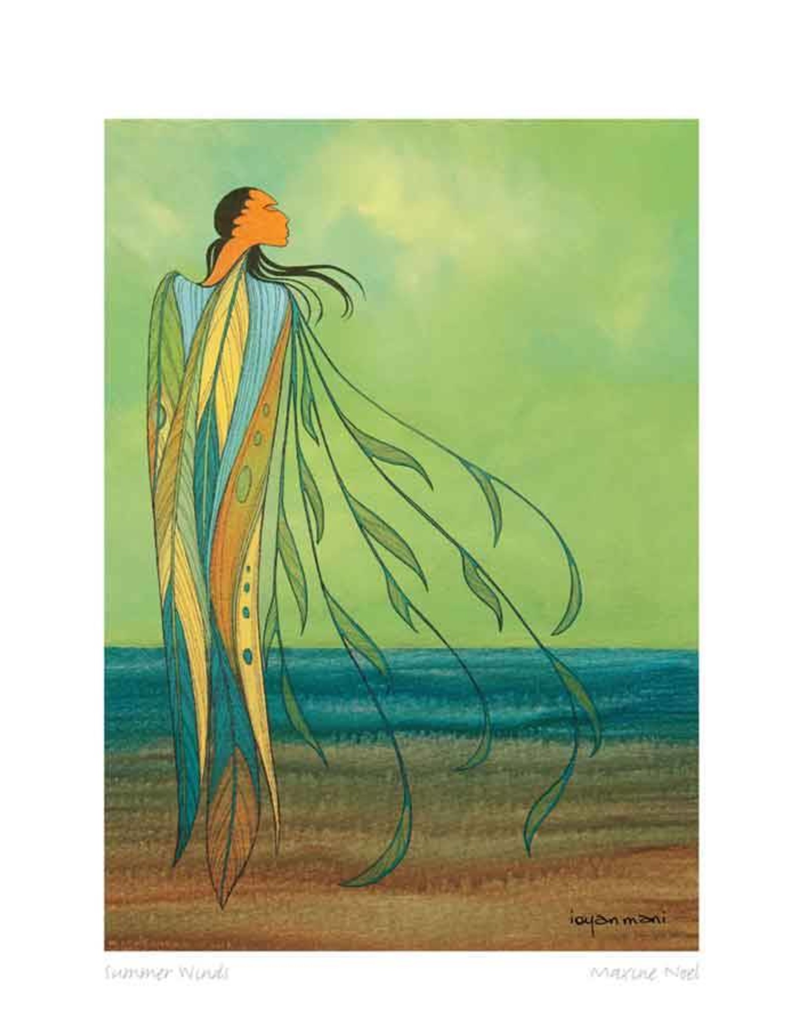 Summer Winds by Maxine Noel Framed