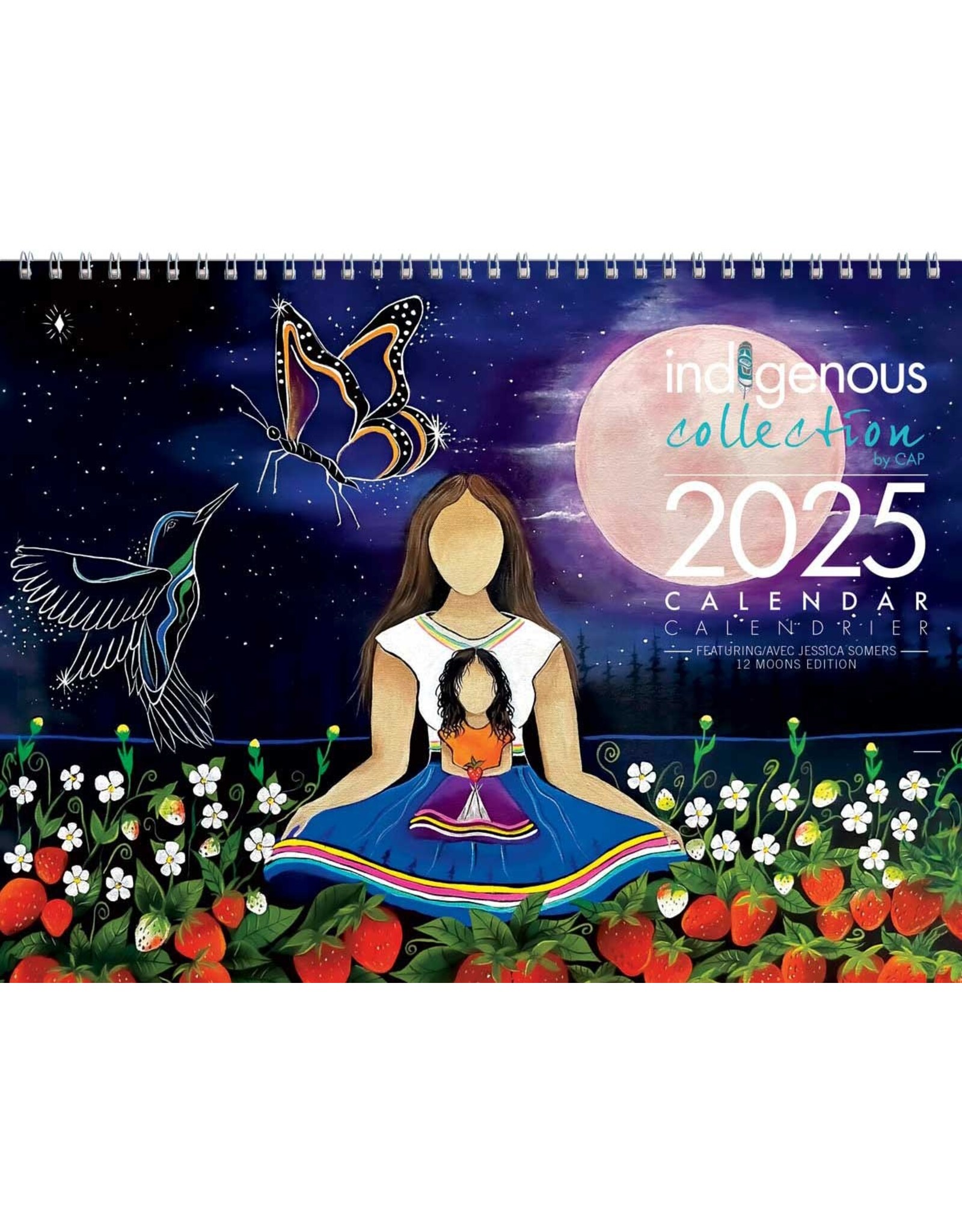 12 Moons Edition Jessica Somers 2025 Calendar - CAL147