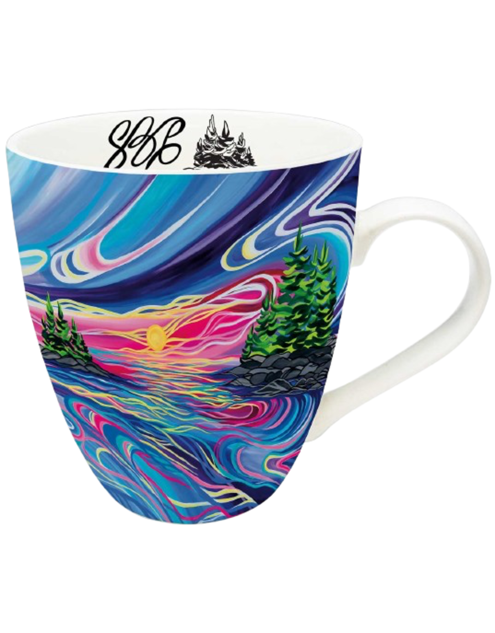 Reflect & Grow with Love by Shawna Boulette Grapentine Mug - POD2897MUGS