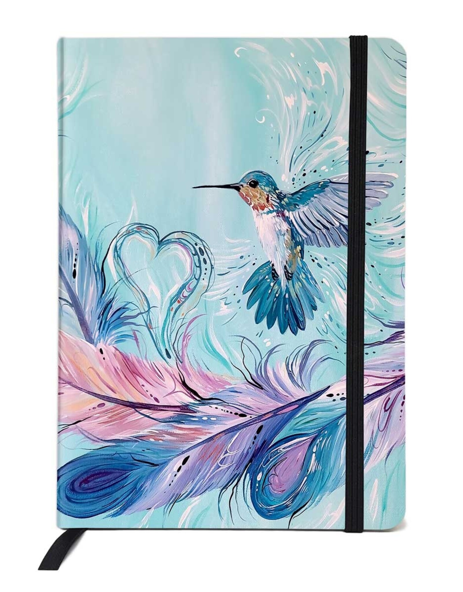 Journal Hummingbird Feathers par Carla Joseph