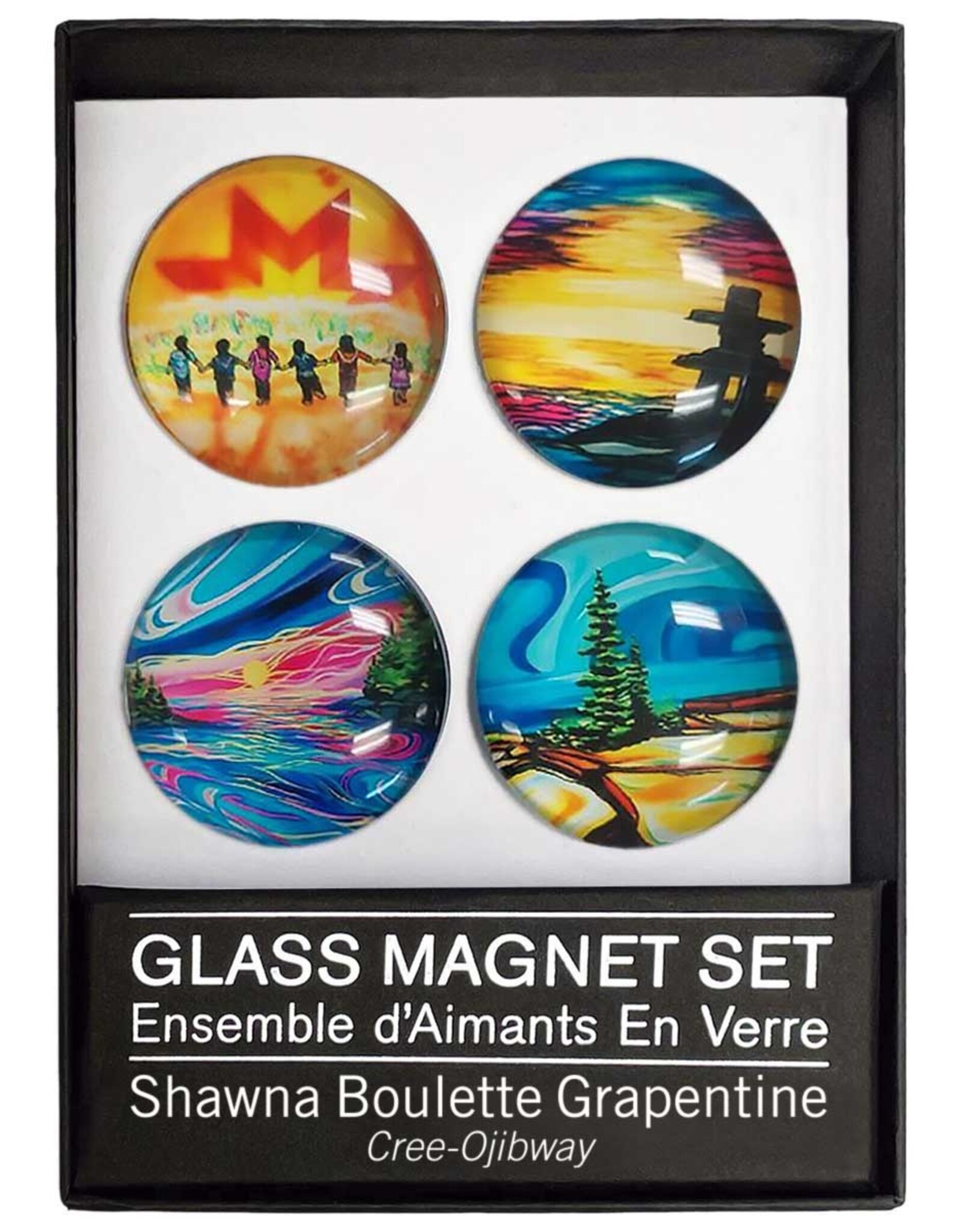 Shawna Boulette Grapentine Magnets Set - GMAG025