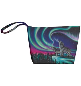 Sky Dance Wolf Song by Amy Keller-Rempp Small Tote