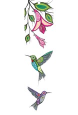 Signet Cree Hummingbirds par Carla Joseph