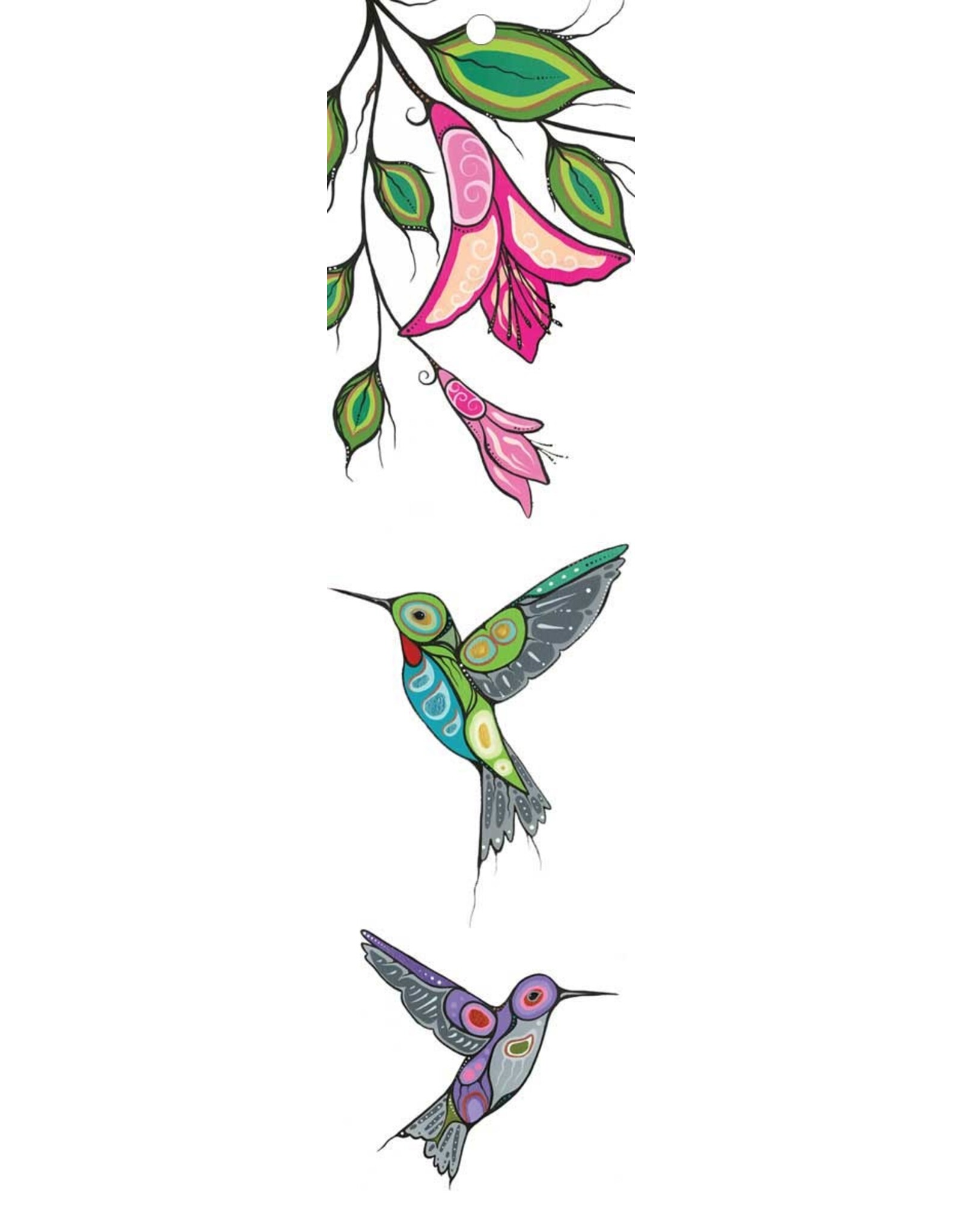 Cree Hummingbirds by Carla Joseph Bookmark