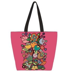 Tree of Life III by Donna Langhorne Tote Bag