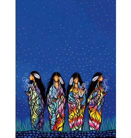 Tea Towel - Bringing Good Medicine by Jackie Traverse