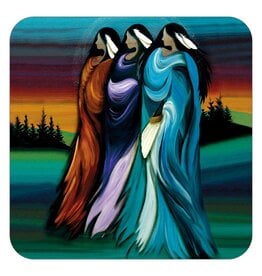 Ensemble de Sous-verres Three Sisters par Betty Albert