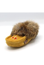 Child Moccasin Fur Slippers