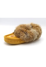 Junior Moccasin Fur Slippers