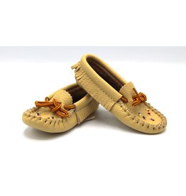 Beaded Leather Moccasin Child