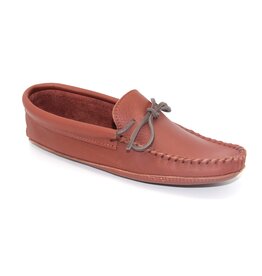 Chocolate Padded Sole Moccasin