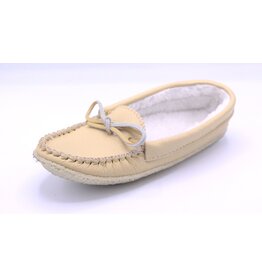 Ladies Lined Moccasin Slippers
