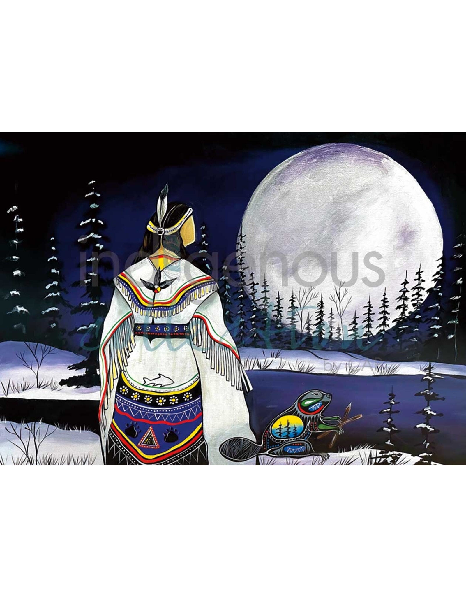 Carte November Moon par Jessica Somers