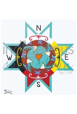 Medicine Wheel by Lorne Julien Card