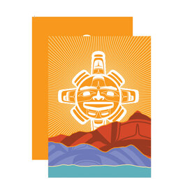 Notebook - Chilkat Sun by Nahaan