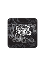 Octopus (Nuu)  by Ernest Swanson Cork Backed Coaster (CBC27)