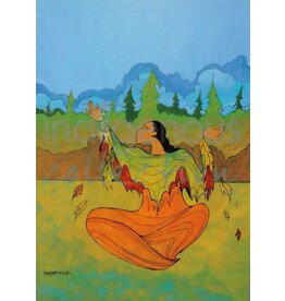 Arrival of Autumn by Maxine Noel Card