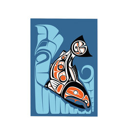Carte Postale Sockeye Salmon par Paul Windsor