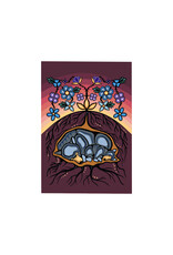 Carte Postale Sleeping Bears par Storm Angeconeb - PC178
