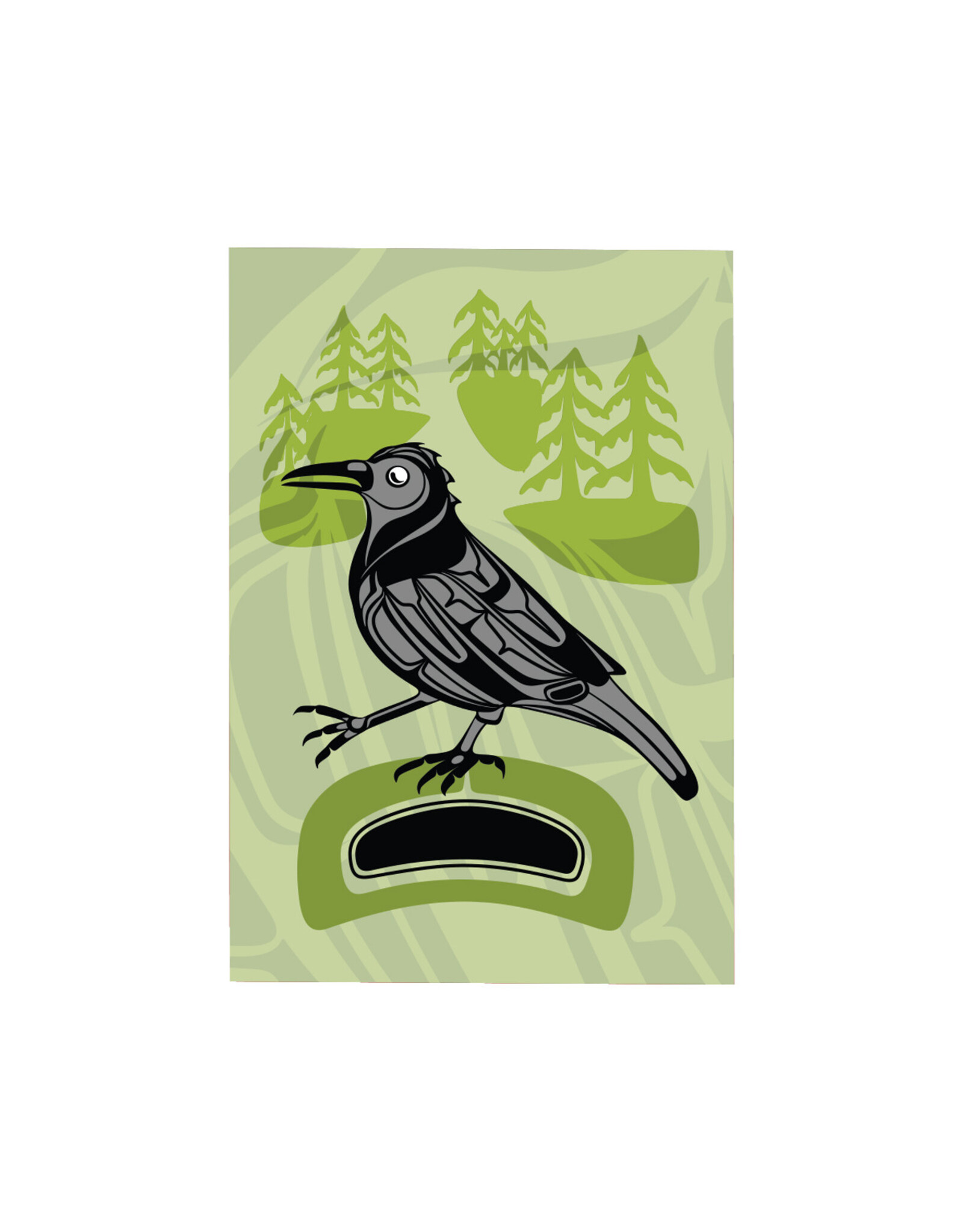Carte Postale Crow: Walk in the Park by Paul Windsor - PC179