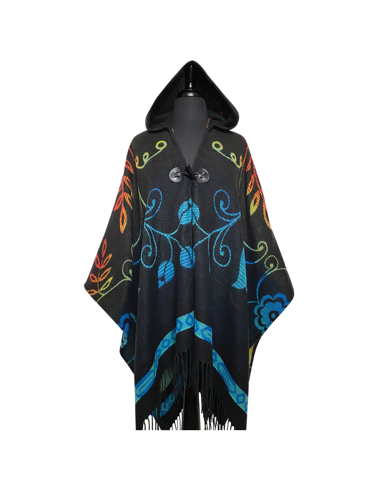 Hooded Fashion Wrap - Honouring Our Life Givers (HWRAP14)