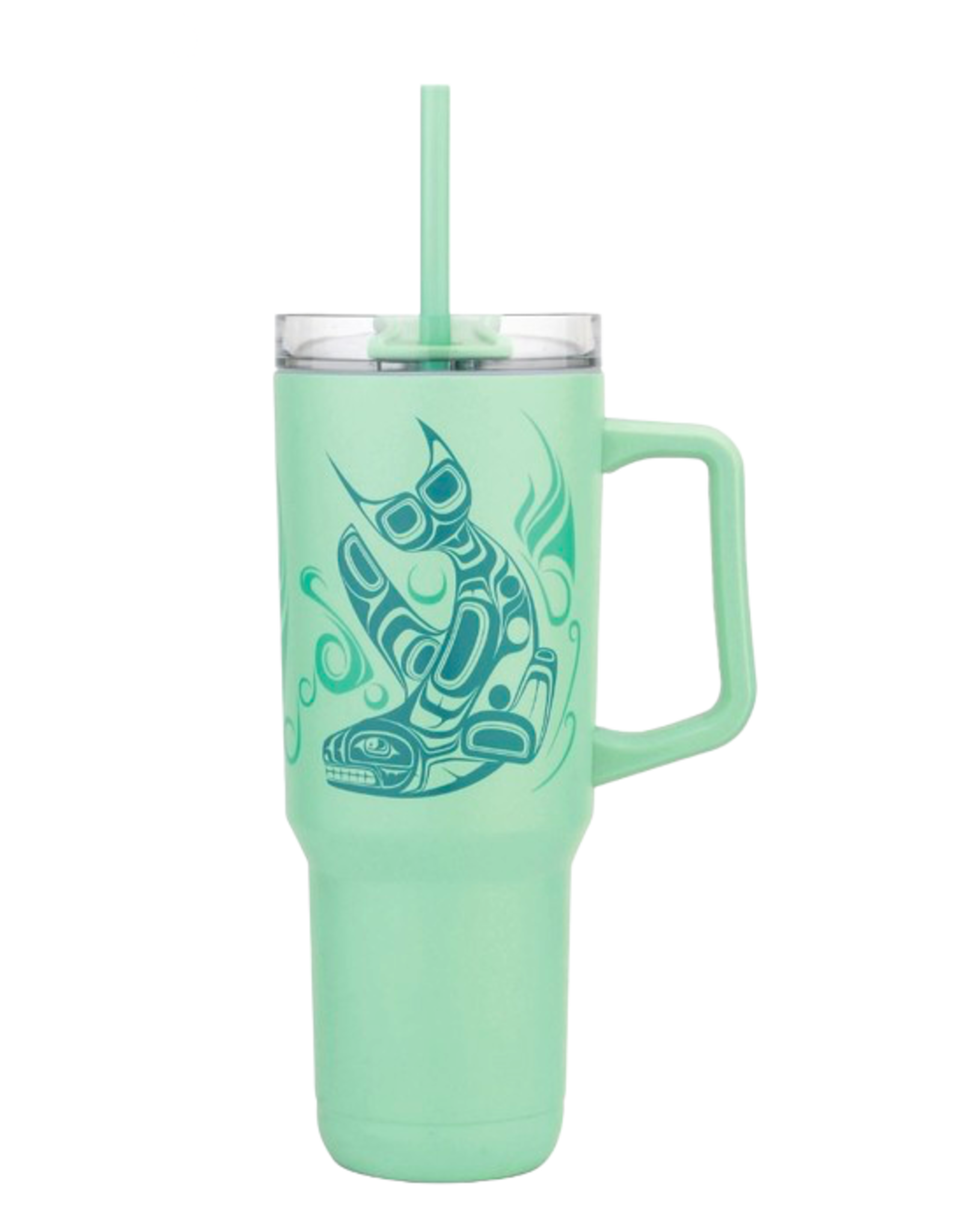 Insulated Tumbler with Straw (40oz) - Whale (TWS13)
