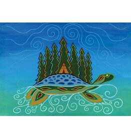 Turtle Island par Patrick Hunter Montée Encadrée