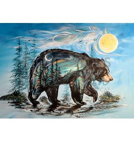 A Bear's Journey by Carla Joseph Framed