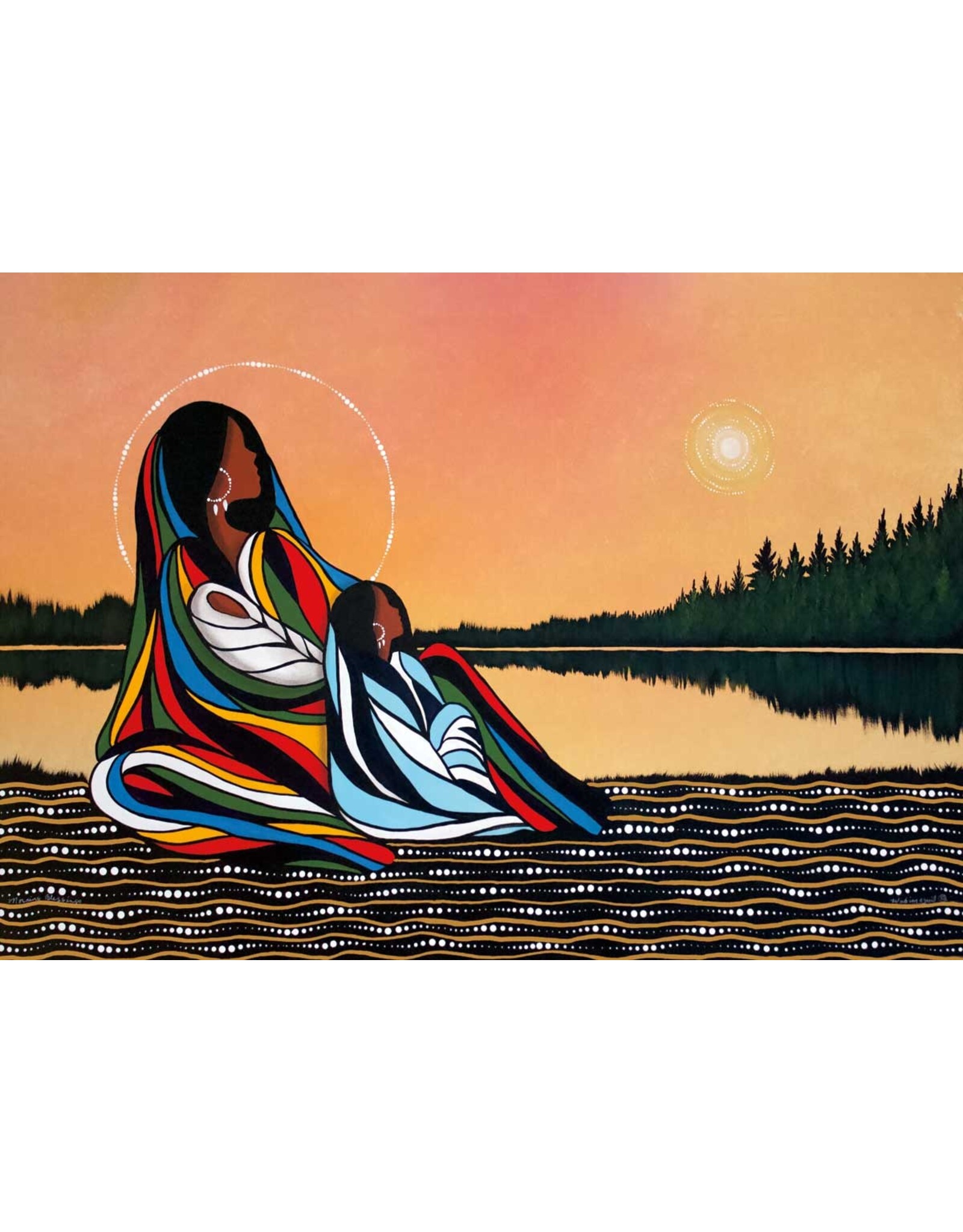 Morning Blessings par Betty Albert Petite Toile
