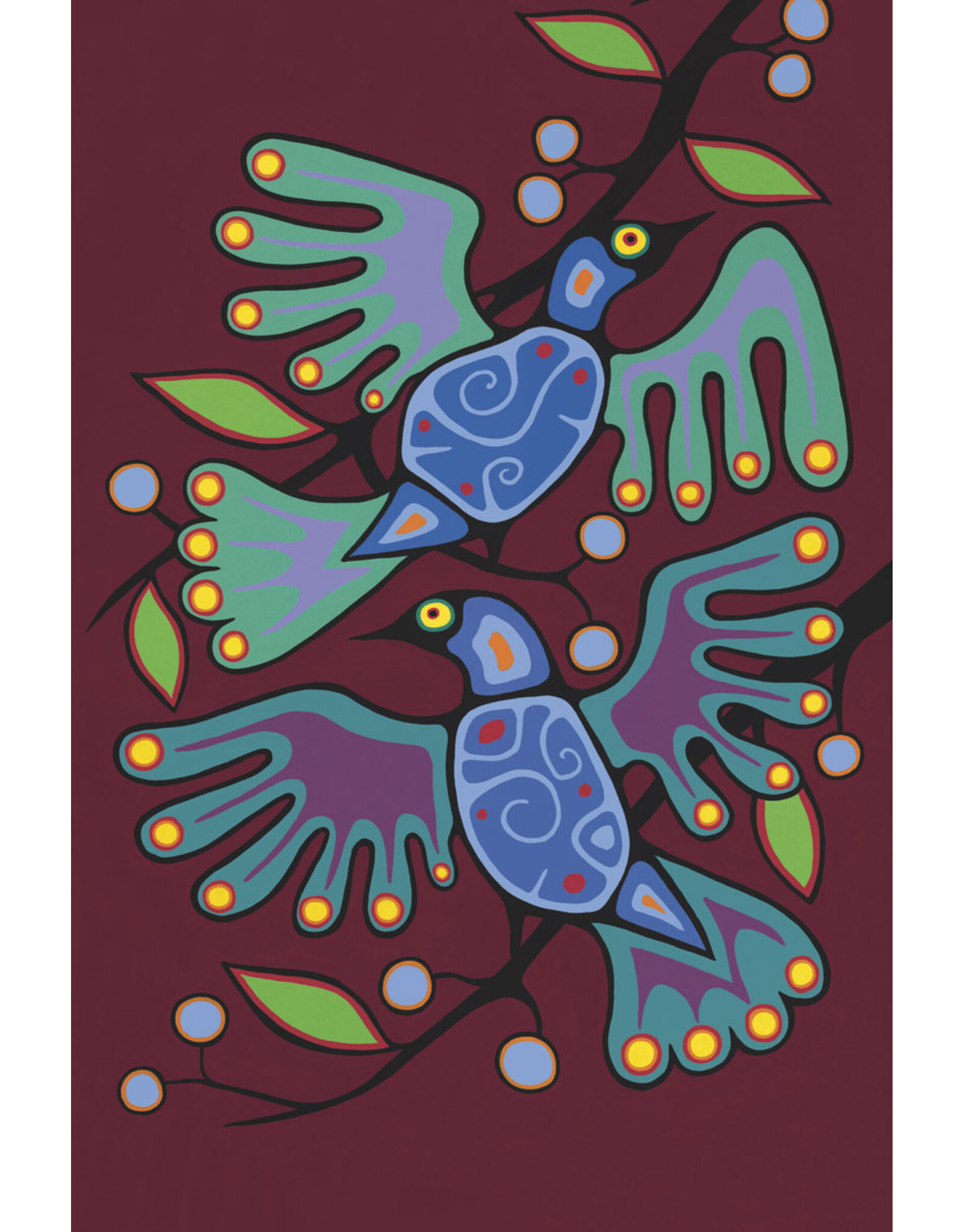 Bird Resting par Jim Oskineegish Petit Canvas