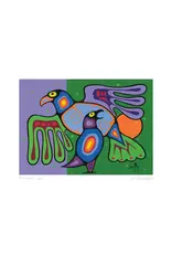 A Mother's Love by Jim Oskineegish Small Canvas