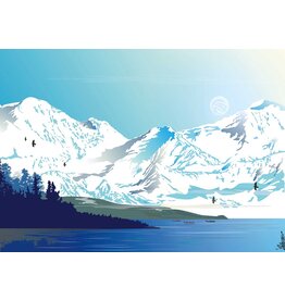Tlingit Winter Journey par Mark Preston Petite Toile