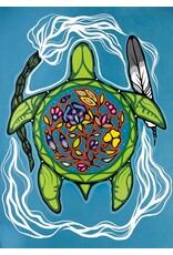 Prayers for Turtle Island by Jackie Traverse Small Canvas