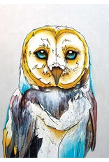 Barn Owl par Micqaela Jones Petite Toile