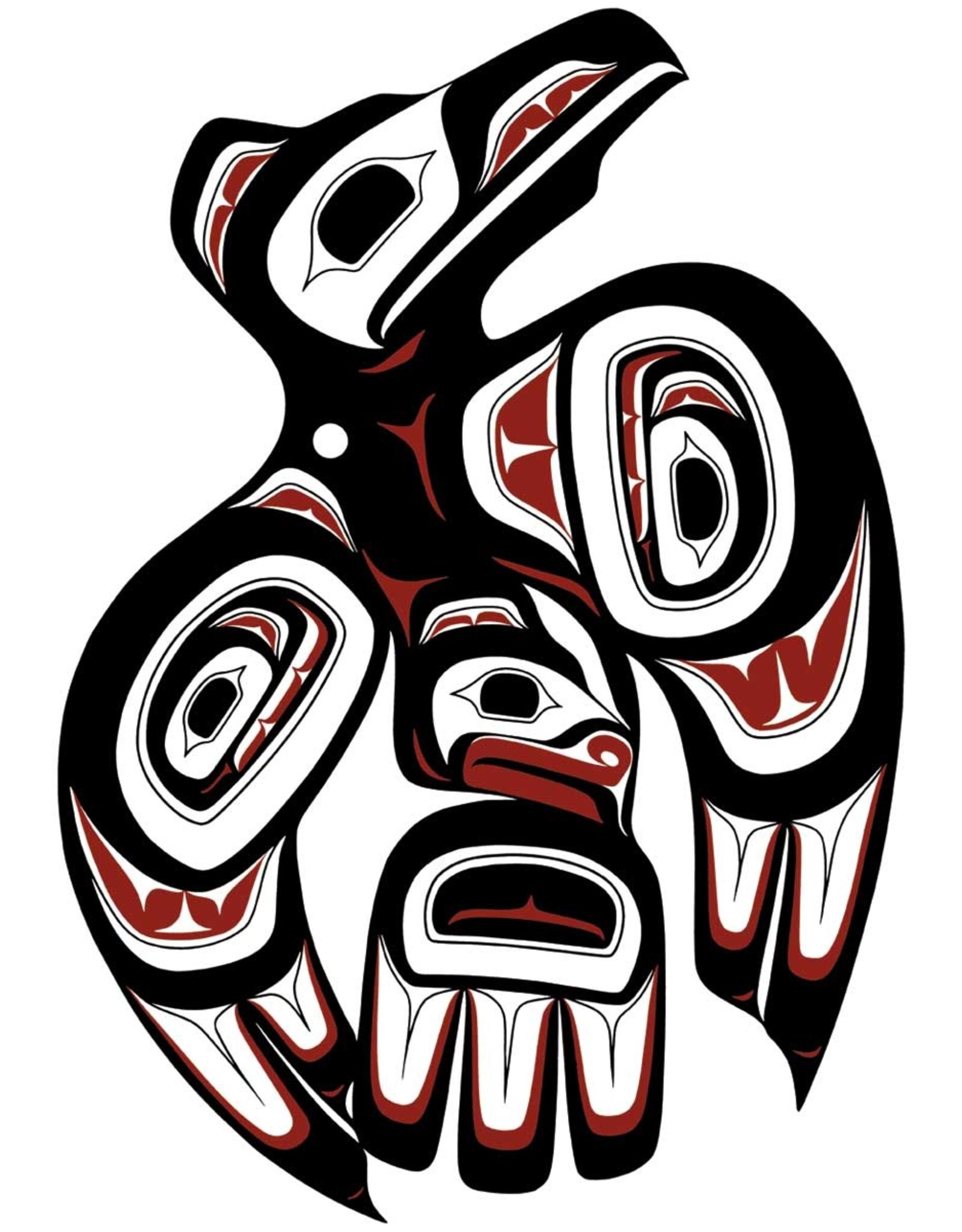 Haida Raven III par Clarence Mills Petite Toile