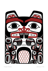 Haida Beaver par Clarence Mills Petite Toile