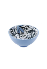 Small Fine Porcelain Bowl Hummingbird (Blue) - 331