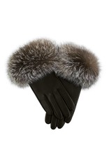 Gants Cuir en Fourrure de Renard