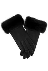 Leather Mink Gloves
