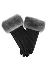 Leather Mink Gloves