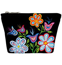 Happy Flower by Patrick Hunter Coin Purse