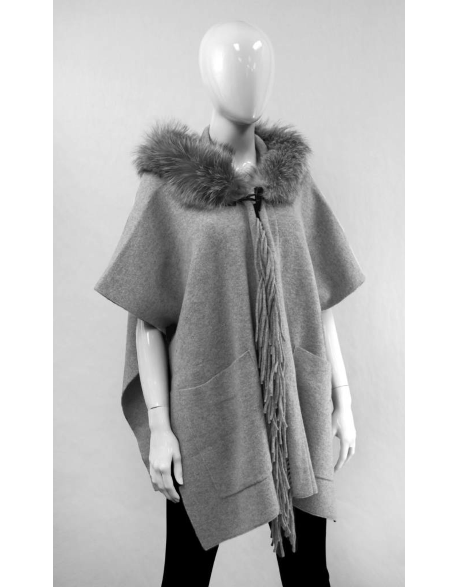 Poncho Capuche avec Renard