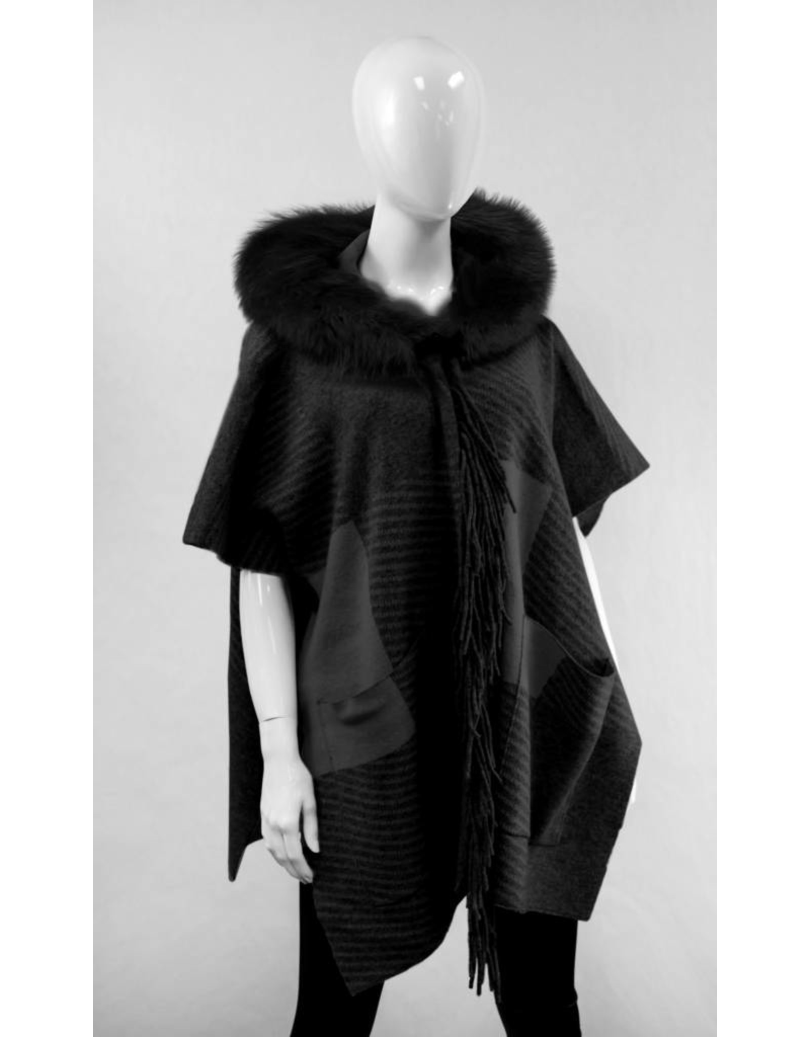 Poncho Capuche avec Renard