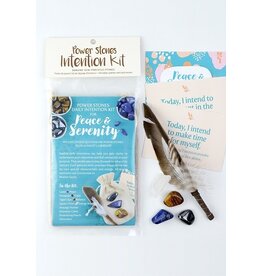 Power Stone Intention Kit - Peace & Serenity