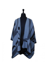 Blue/Black Raven Cape by Kelly Robinson - 521