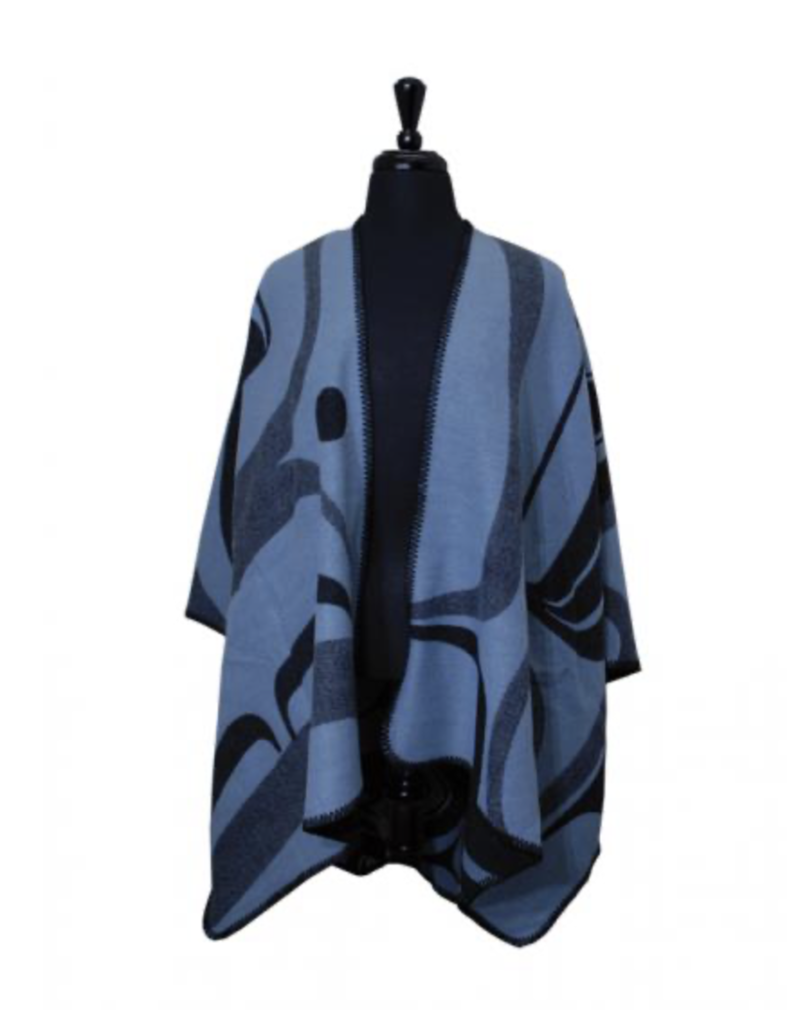 Blue/Black Raven Cape by Kelly Robinson - 521