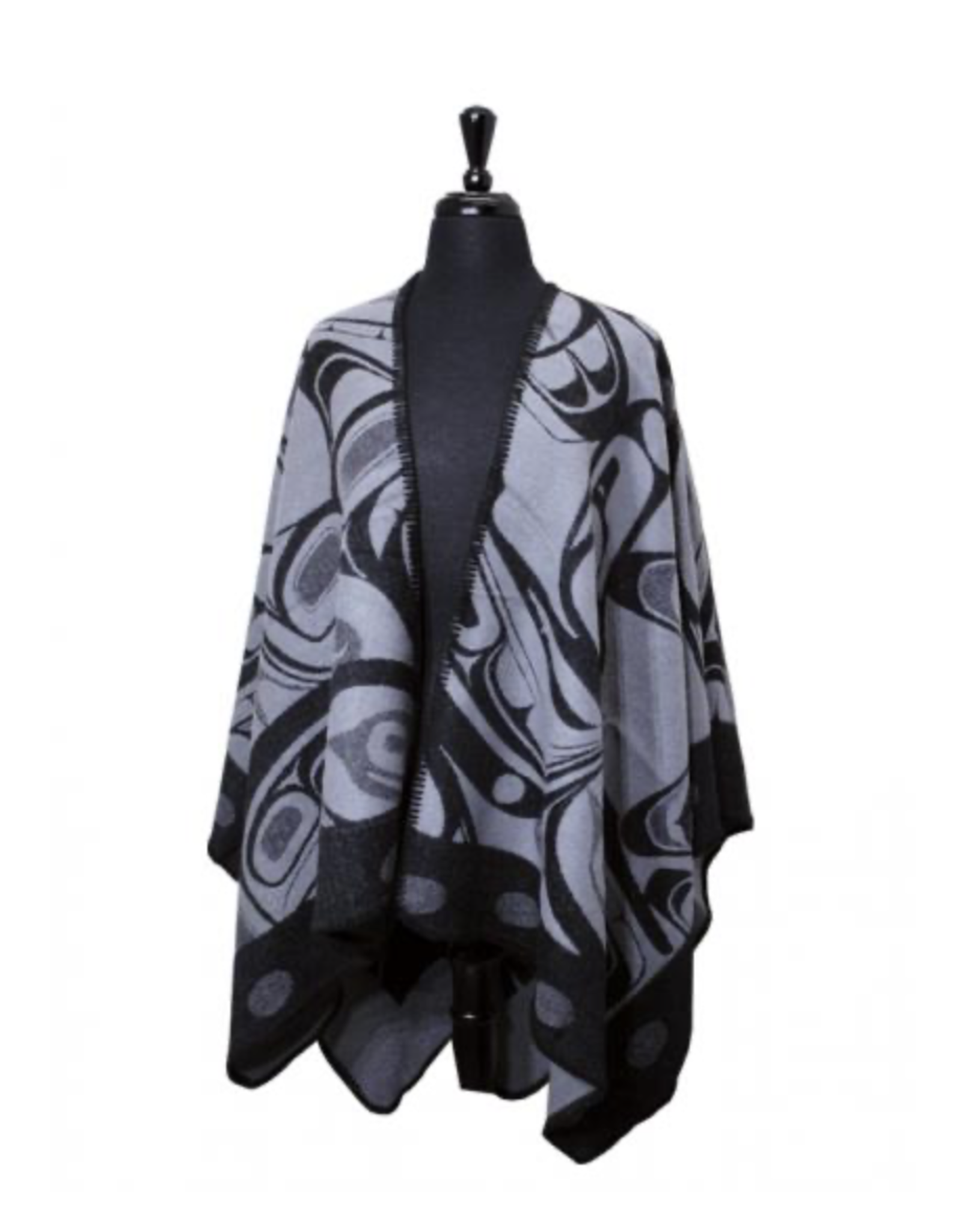 Charcoal Orca Cape by Kelly Robinson - 523